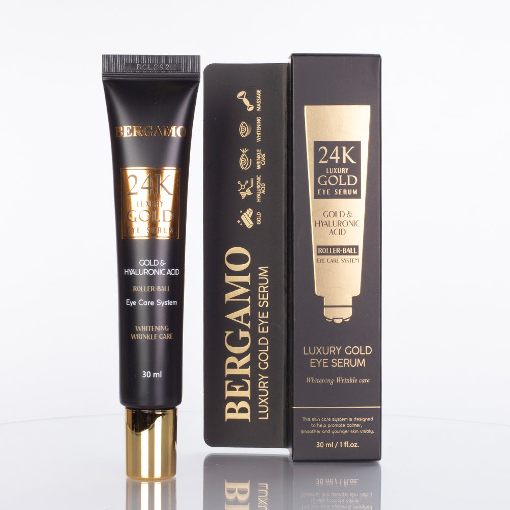 Sérum de parael contorno de ojos Bergamo 24K luxury gold 8 