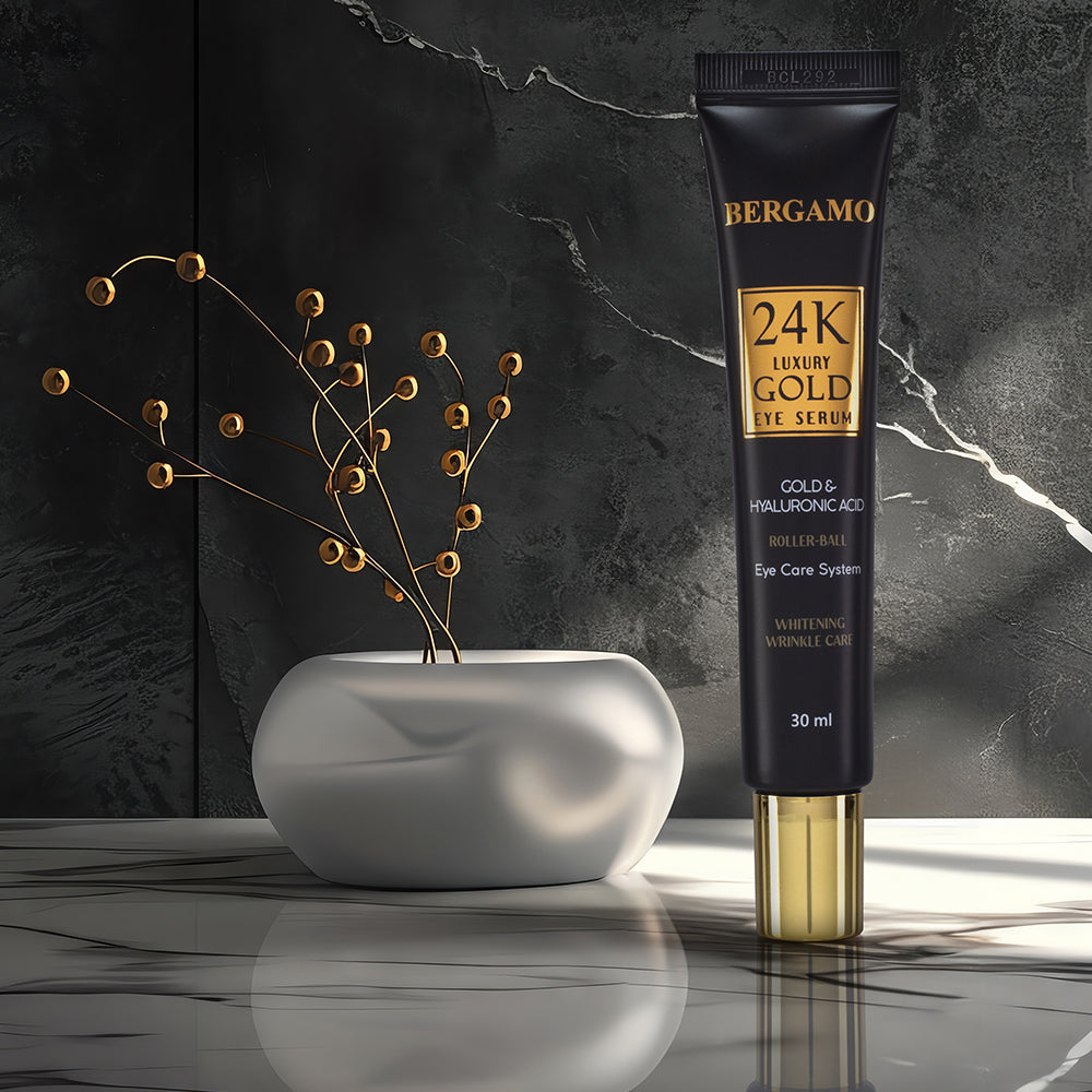 Sérum de parael contorno de ojos Bergamo 24K luxury gold