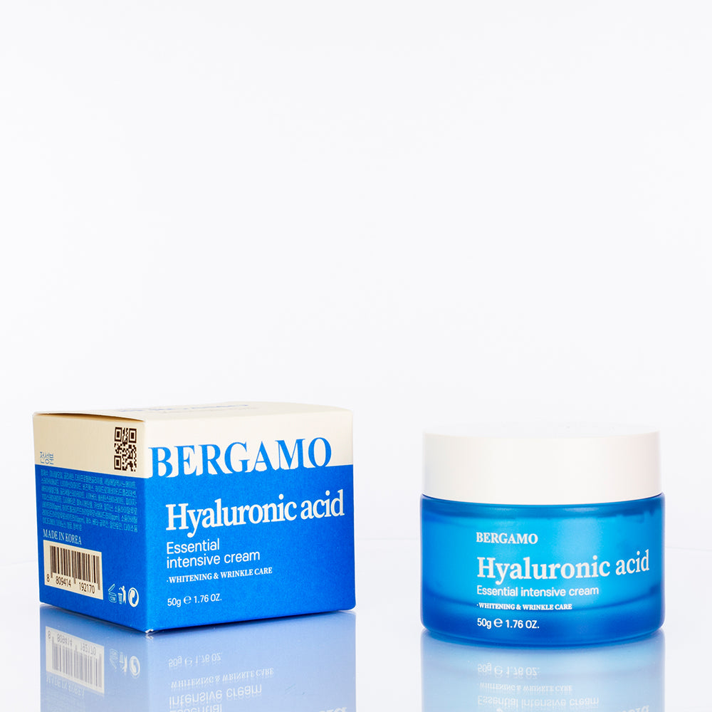 Crema esencial intensiva Bergamo con ácido hialurónico