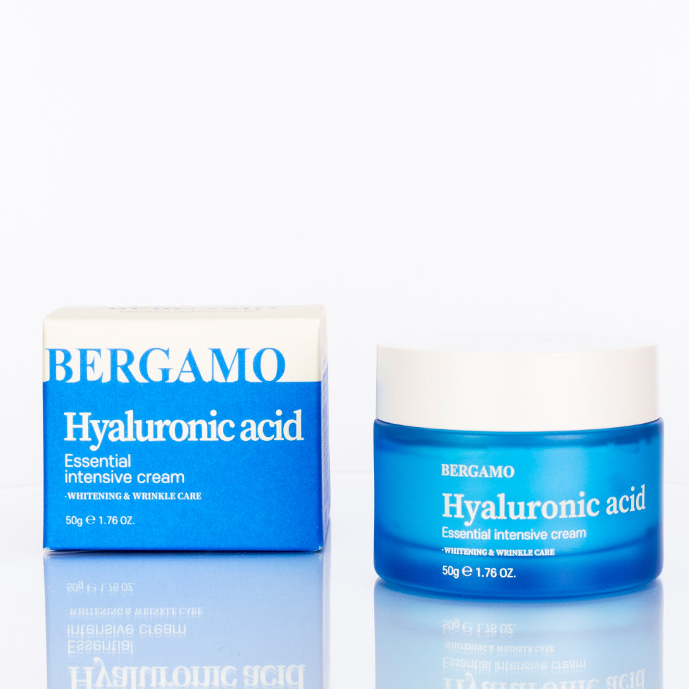 Crema esencial intensiva Bergamo con ácido hialurónico 8 