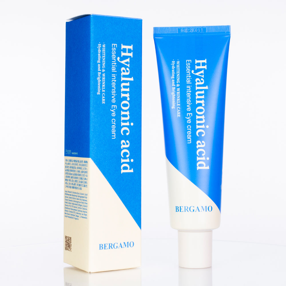 Crema para el contorno de los ojos Bergamo hyaluronic acid essential intensive