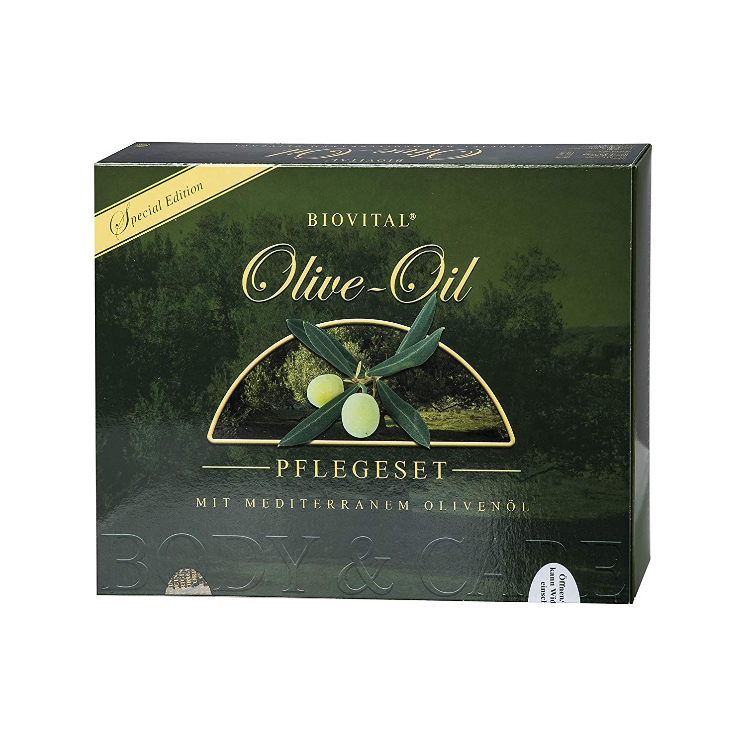 Paquete de piezas de cuidado de la piel con aceite de oliva Bio -Vital 2 