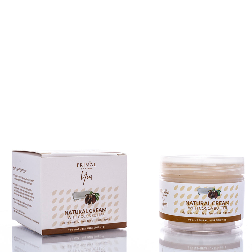 CREMA FACIAL NATURAL CON MANTECA DE COCO 100GRMS