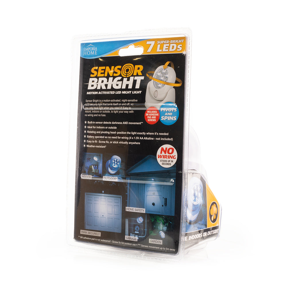 Luz con sensor Bright para interior y exterior