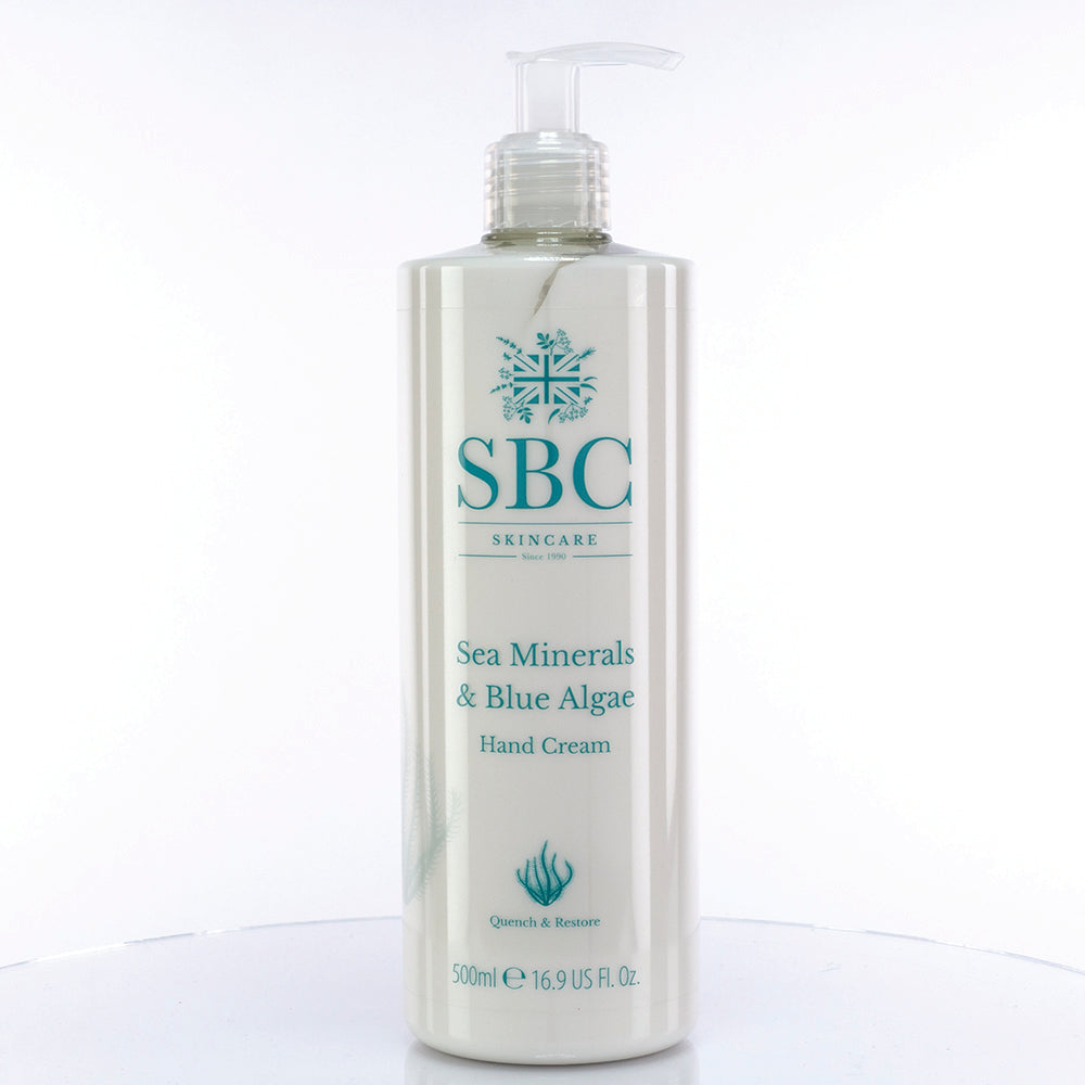 Colección de dos productos de cuidado de manos con minerales del mar SBC