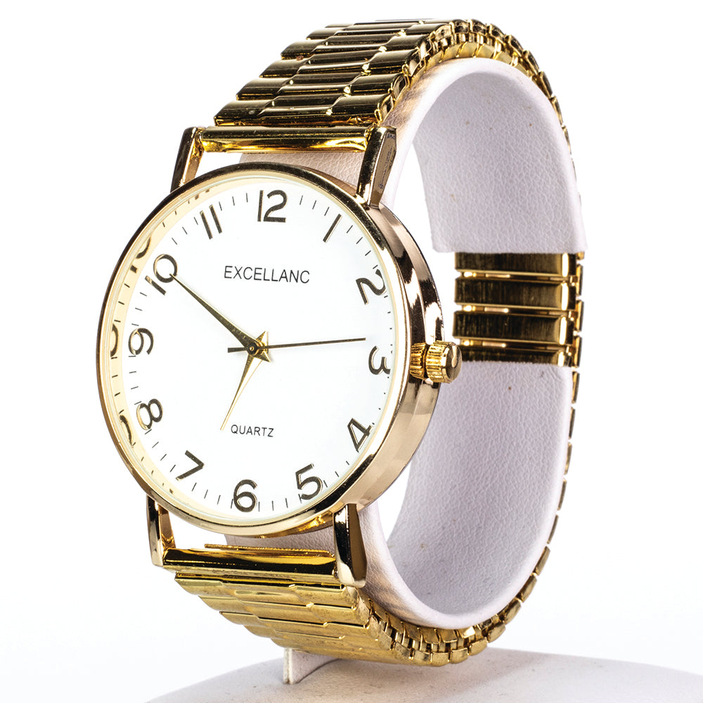 Reloj de mujer Excellanc con correa de acero inoxidable 2 