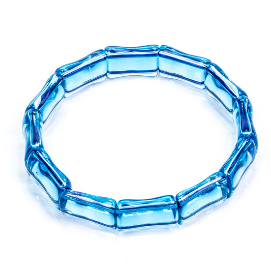 Pulsera Cuenta con Cuarzo Azul