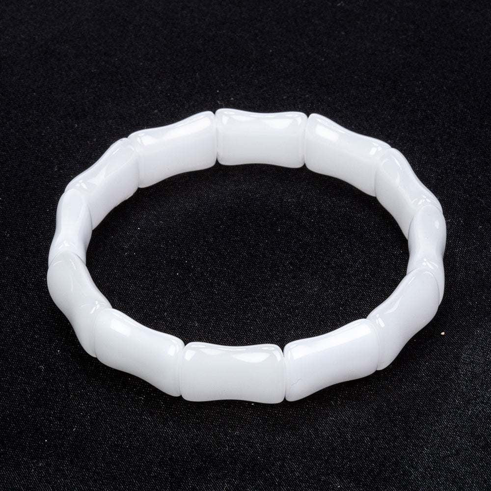 Pulsera Cuenta con Cuarzo Blanco 1 