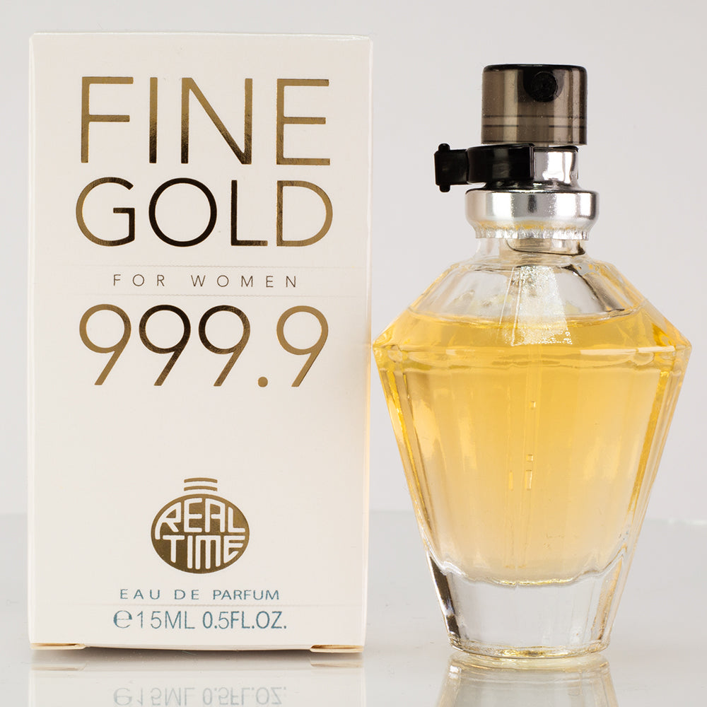 15ml Eau de Parfum "Fine Gold For Women" Fragancia Frutal para Mujer 2 