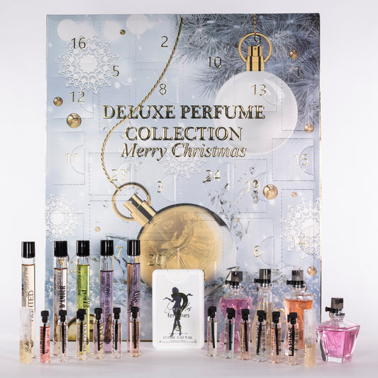 Calendario de adviento con exclusivos mini perfumes