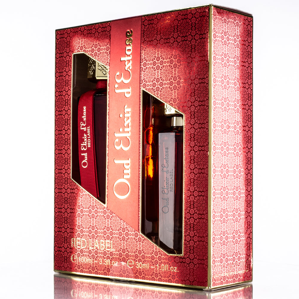 Linn Young EDP 100ml + 30ml "Oud Elixir Red" ámbar floral