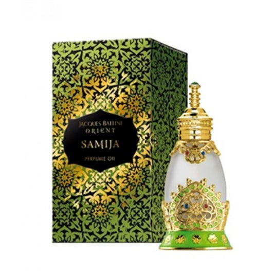 Perfume en aceite SAMIJA 12 ml, fragancia amaderada floral para mujeres