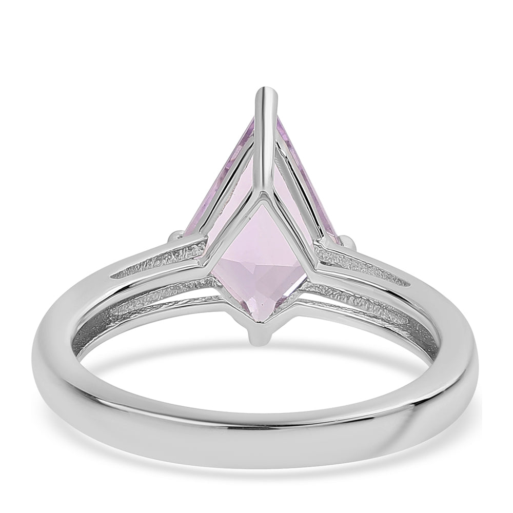 Anillo de Plata con Amatista Rosa de Francia 3 