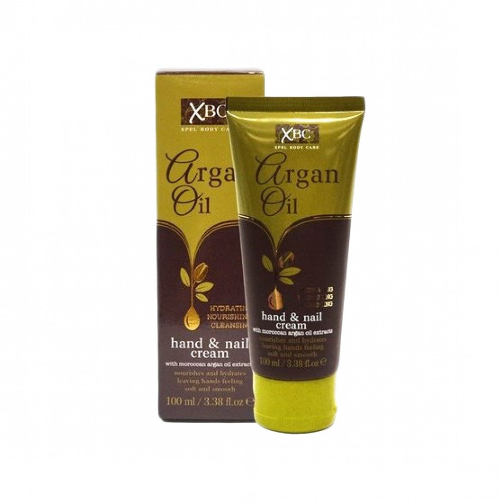 Crema para el cuidado de manos y uñas con aceite de argán 100 ml