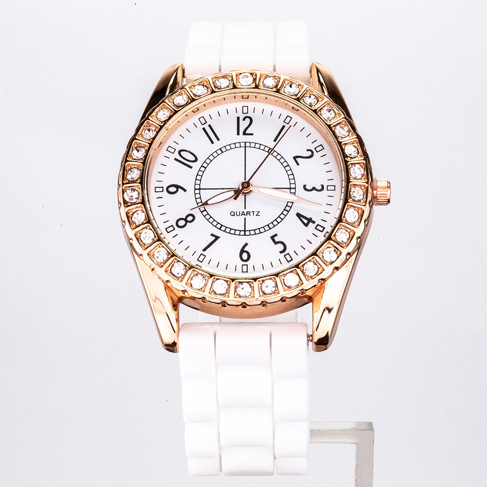 Reloj correa best sale blanca mujer