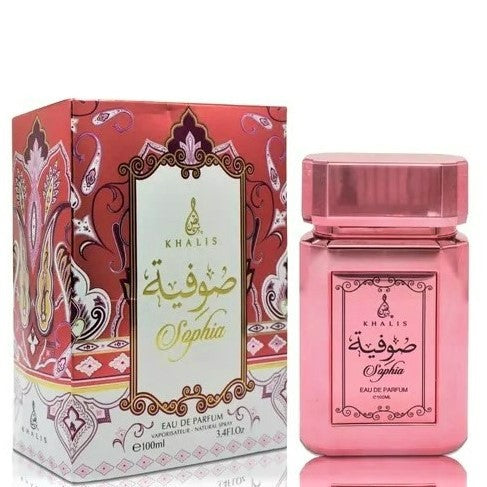 100 ml Eau de Perfume Khalis Sofia, dulce fragancia de caramelo, unisex 1 