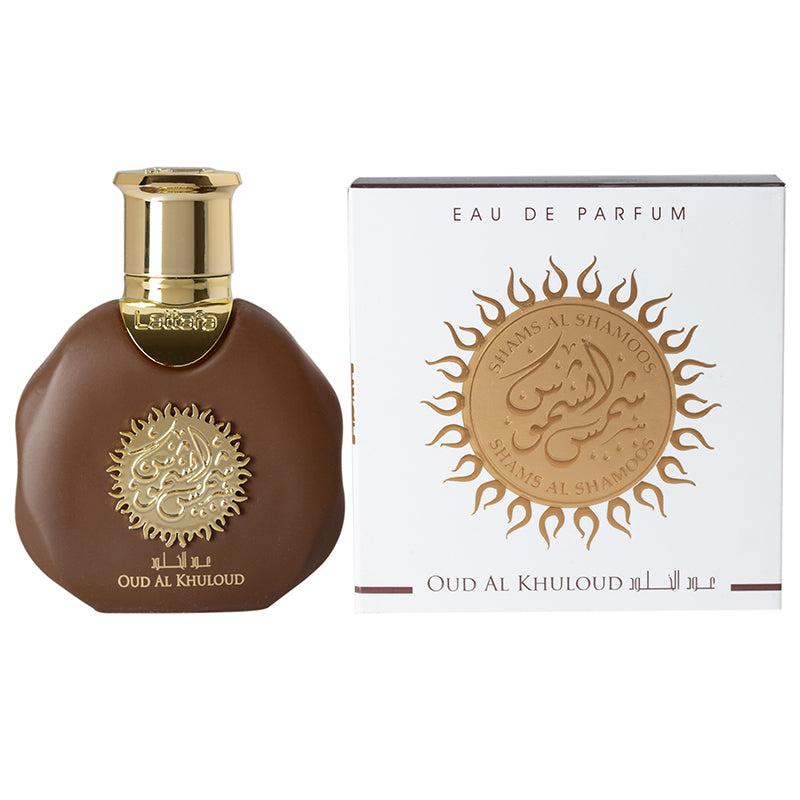 35 ml Eau de Perfume Oud Al Khuloud Sandal Fragancia cítrica y de cuero para hombre 2 