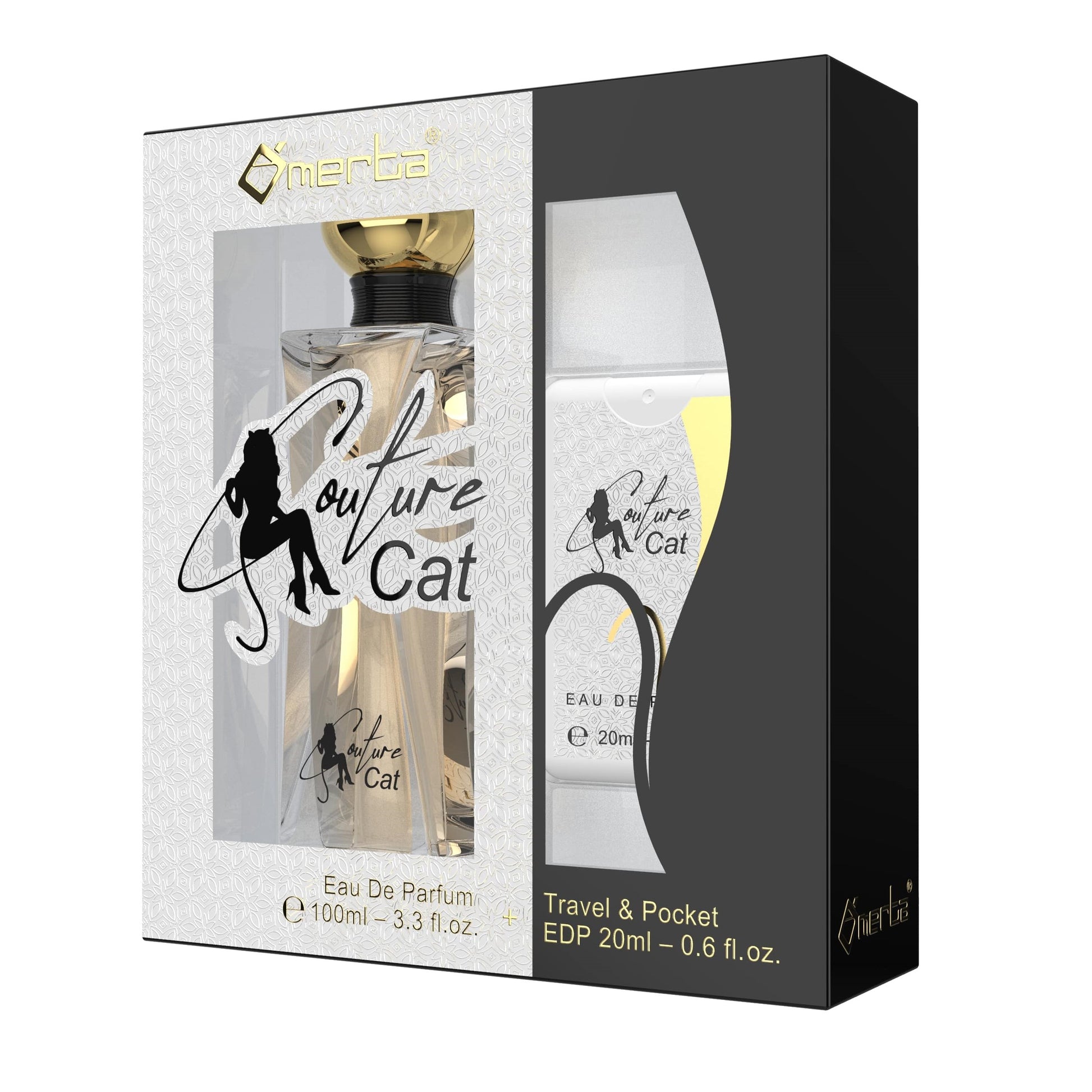 100 ml + 20 ml Eau de Perfume "COUTURE CAT" Fragancia Floral – Afrutada para Mujer 1 