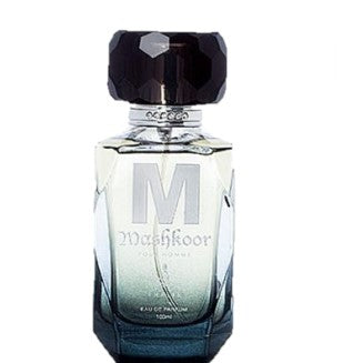 100 ml Eau de Perfume MASHKOOR Fragancia de cuero amaderado picante para hombres 1 